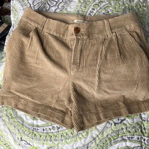 Massimo Dutti corduroy shorts